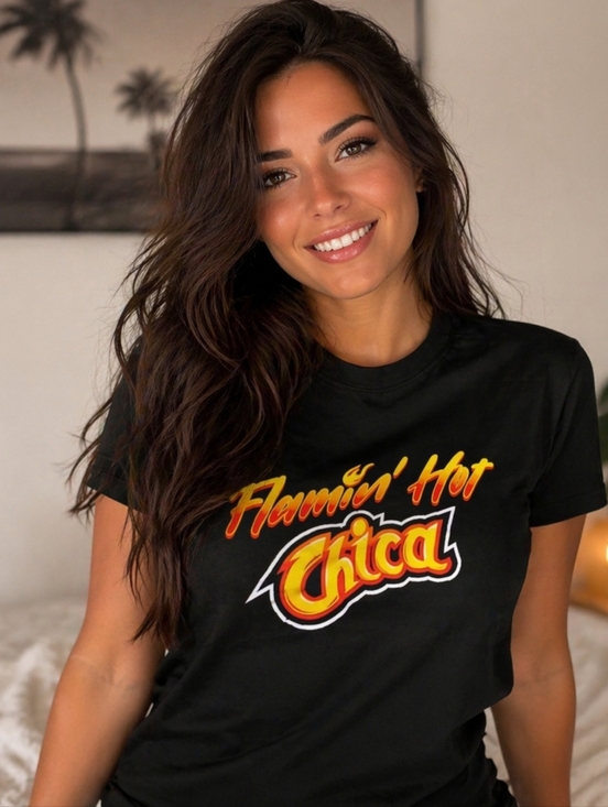 Anvil Tops - Flamin' Hot Chica women's top